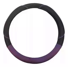 CUBRE VOLANTE IAEL MILO 38 CM NEGRO/VIOLETA CV-033VI