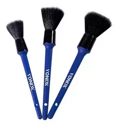KIT DE 3 PINCELES DE DETALLADO AUTOMOTRIZ ULTRA SUAVE VONIXX