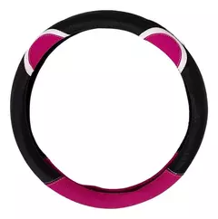 CUBRE VOLANTE GIRLS POWER - TEDDY ROSA / NEGRO CV141 en internet