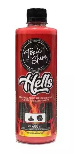 HELLS 600ml ACONDICIONADOR PLASTICOS/GOMAS