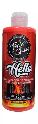 HELLS 250ml ACONDICIONADOR PLASTICO/GOMAS