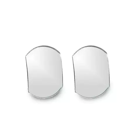ESPEJO PUNTO CIEGO 4 X 5 1/2 OVALADO BORDE PLASTICO METALICO PLATEADO UNIVERSAL ESP010