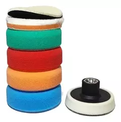 KIT 3" BACKING PLATE M14 Y 6 PADS (14231-24K7)