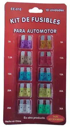 KIT FUSIBLE PLANOS X10 UNIDADES SURTIDOS EE-016