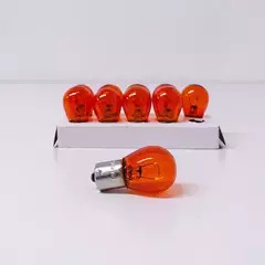 LAMPARA HALOGENA 1 POLO PY21W 12V 21W BAU15S AMBAR V PATAS DEFASADAS KO12496PR