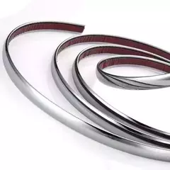 MOLDURA CROMADA P/PARAG Y DECO, ROLLO 5MTS. X 3MM PP-015