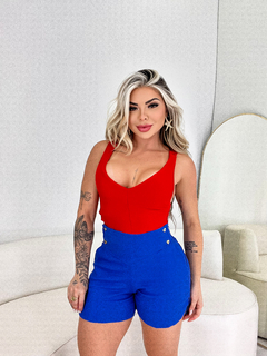 Cropped em malha twill - DR MODAS FEMININA- atacado e varejo de moda femininafeminina