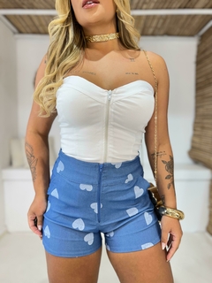 Short em bengaline - DR MODAS FEMININA- atacado e varejo de moda femininafeminina