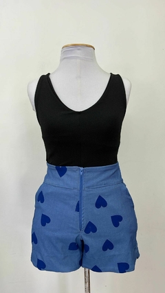 Cropped de alça em lurex na internet