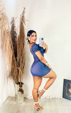 Imagem do Macacão short-saia em bengaline
