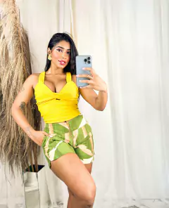 Cropped de alça tomara que caia em bengaline - DR MODAS FEMININA- atacado e varejo de moda femininafeminina