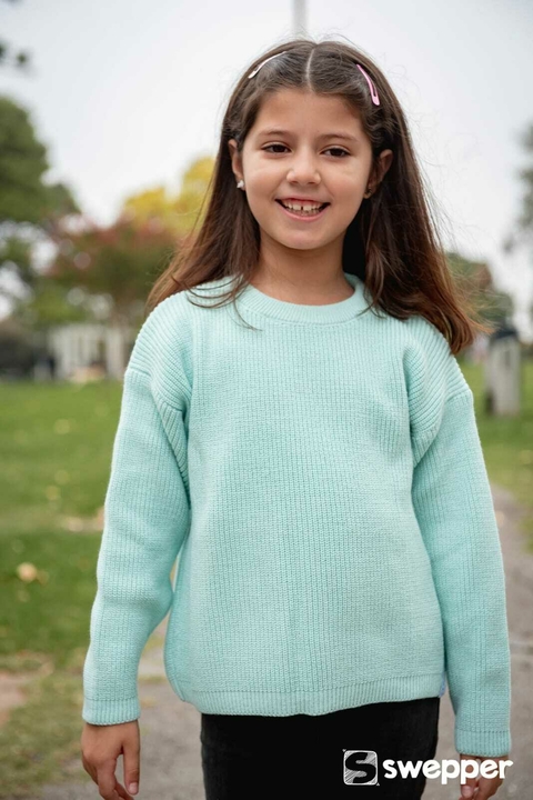Sweater Nina. Aqua