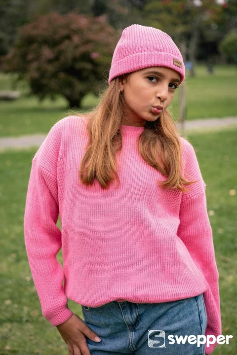 Sweater Nina. Fucsia