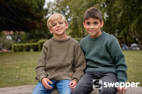 Sweater Valen. Cal y Musgo