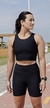 TOP COM BOLSO BERLIM PRETO