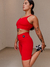 SHORT BIKER VERMELHO - comprar online