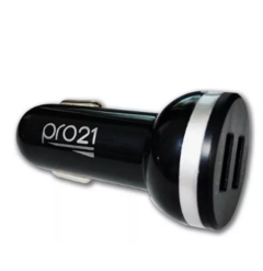 Cargador rapido celular auto 3.1a 2 usb + cable usb tipo c