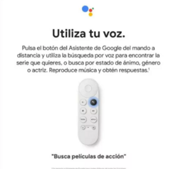 Google chromecast 4 generación con google tv hd en internet
