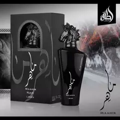 PERFUME HOMBRE ARABE LATTAFA MAHIR BLACK EDITION 100 ML - comprar online
