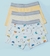 Kit 3 cuecas boxer carrinhos (amarelo) - comprar online