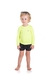 Blusa unisex manga longa - Amarelo neon