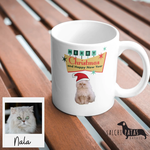 Taza Michi Personalizable ∼ modelo Navidad