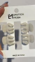 Broches Mini Terciopelo Blanco - Set x4