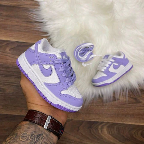 Tênis Dunk Lilás Infantil