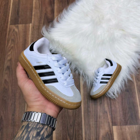 Tênis Samba Infantil Branco - comprar online