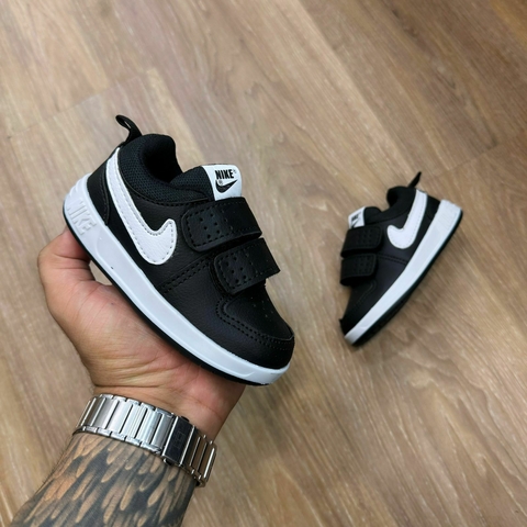 NK velcro preto