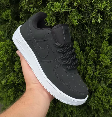 Tênis Air Force Luxo Preto