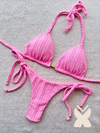 Lacinho Crochete Rosinha