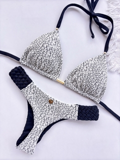 Dupla Face Pavinatte Off White e Preto - comprar online