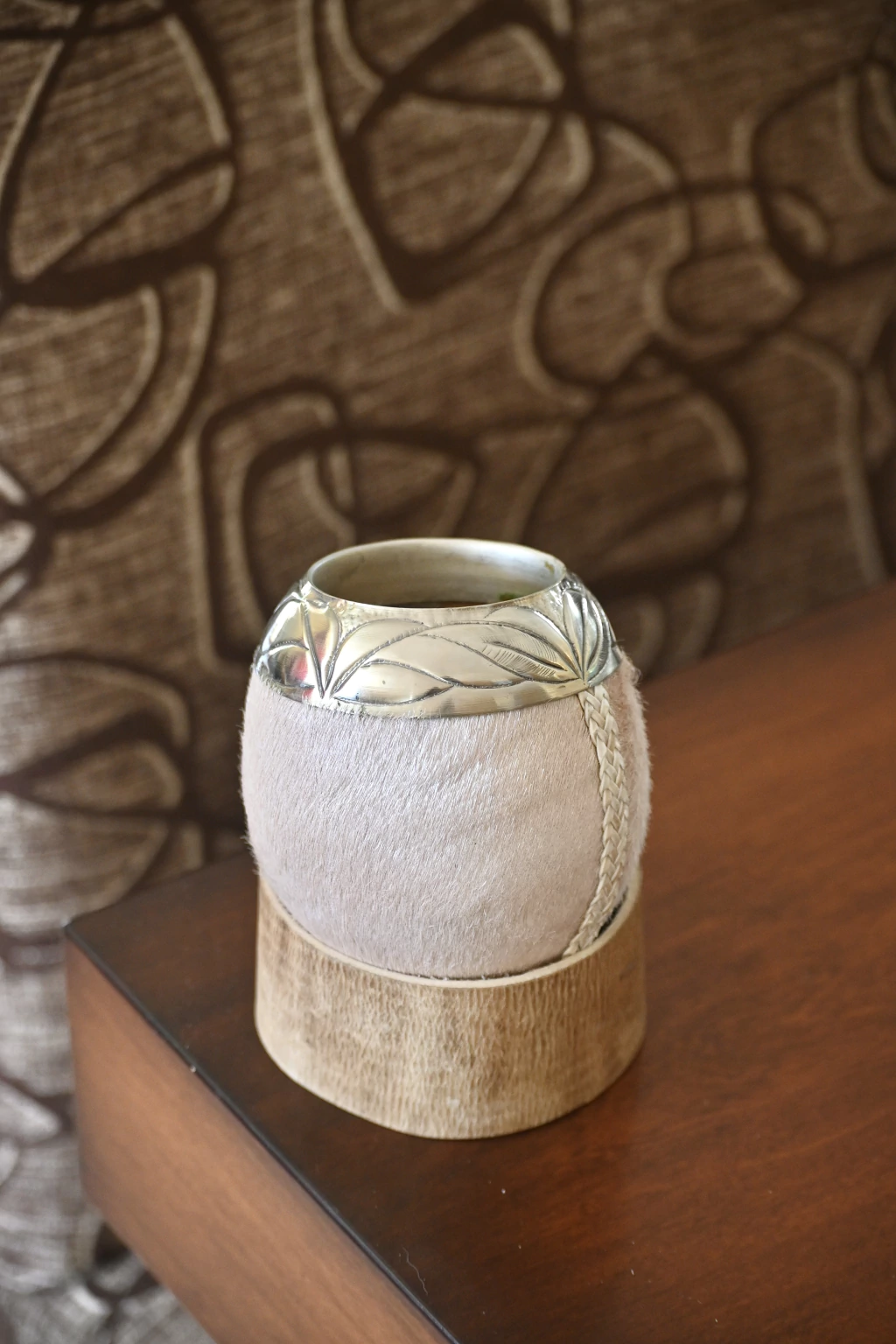 Torpedo Cuero Crudo Blanco + Base