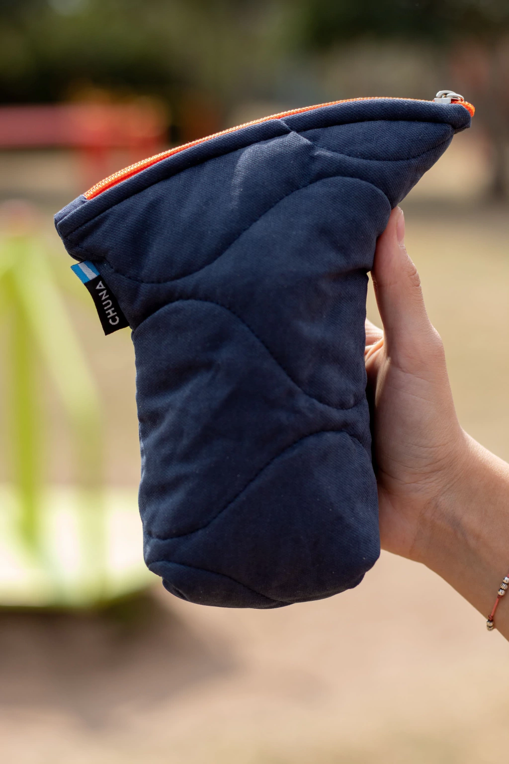 Chaulata Set 250 gr matelassé “ondas” (Yerbera + azucarera) - Azul