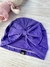 TURBANTE MOÑO VIOLETA - comprar online