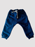 Pantalones jogger clásicos en color azul marino con cintura elástica y cordón ajustable.