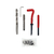Kit De Insertos 15 Piezas M9 X 1.25 Ruhlmann 43036