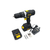 Taladro Atornillador Con Percutor 12v Konan 10mm 2 Baterias
