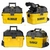 Aspiradora portátil para seco y húmedo DeWalt DXV23G 1100W 23L Pared - MundoOBD