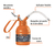 Aceitera de 180ml con aplicador Flexible Truper 14870 - comprar online