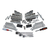 Juego Set Herramientas 210Pcs Profesional Maletín Truper 15695 - comprar online