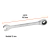 Llave Combinada Con Crique 12Mm X 166 Mm Truper 15744 - MundoOBD