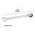 Llave Combinada 18 Mm Con Crique Cromo Vanadio Truper 15748 - MundoOBD