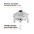 Llave Saca Filtros De Aceite 3/8 3 Patas Truper 14543 en internet