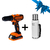 TALADRO A BATERIA C/ PERCUTOR ATL18-9B + TERMO 1L REGALO LUSQTOFF - comprar online
