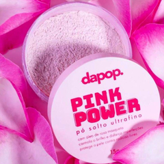 Pó solto rosa Pink Powder Dapop
