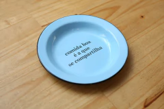 PRATO COMIDA BOA É A QUE SE COMPARTILHA - comprar online