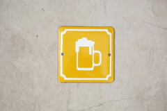 PLACA CANECA CERVEJA