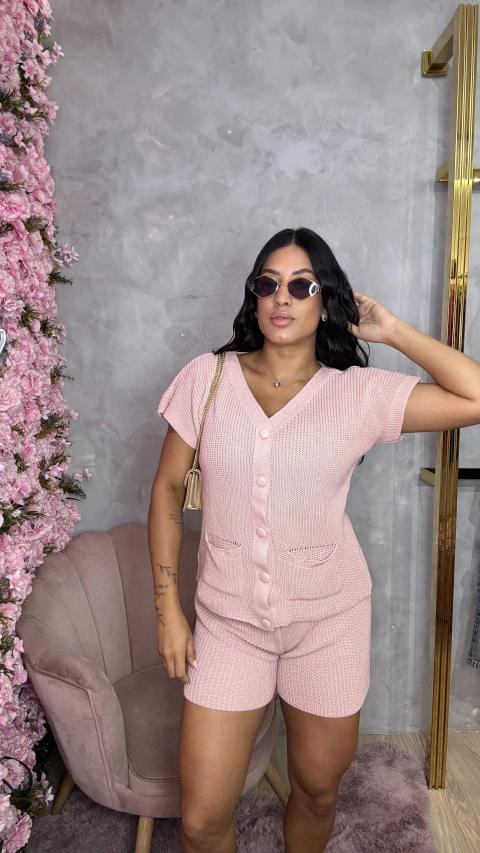 Conjunto em tricô - comprar online